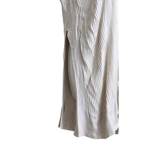 Eileen Fisher Ribbed Kimono Tencel Cardigan In Bone Sz XXS - Picture 6 of 9